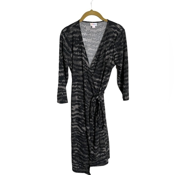 Lularoe V Neck True Wrap Dress V Neck Small - Picture 1 of 6